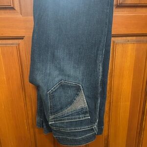 Ariat Denim Trousers in Dark Blue